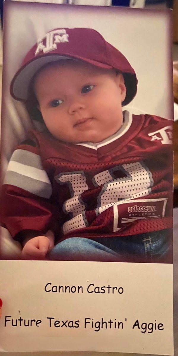 Praying my boy gets into <a href="/TAMU/">Texas A&M University</a> fall of 2026. He has been ready for 18 years. #GigEm #12thMan