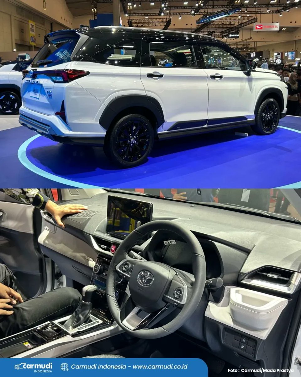Carmudi_ID's tweet image. Yuk, cek ini detail-detail dari Toyota New Veloz Hybrid EV. Menurut teman-teman, apakah mampu model hybrid terbaru Toyota ini bersaing dengan mobil elektrifikasi dari merek China? #carmudiindonesia