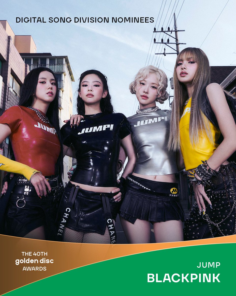 _GoldenDisc's tweet photo. The 40th #GoldenDiscAwards Best Digital Song nominees

#aespa @aespa_official
#ALLDAYPROJECT @ALLDAY_PROJECT
#BLACKPINK @BLACKPINK
#BOYNEXTDOOR @BOYNEXTDOOR_KOZ

The 40th Golden Disc Awards
🗓️2026.01.10(Sat)
📍TAIPEI DOME

#40thGDA #디지털음원부문 #BestDigitalSongDivision
#골든디스크어워즈 #Goldendiscawards

*Nominees are released in alphabetical order.