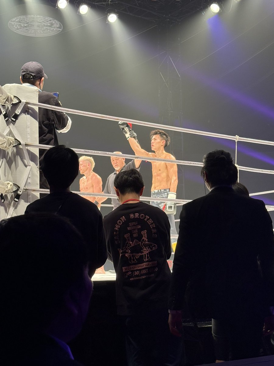 昨日はshoot boxing40周年記念大会有難う御座いました😊！
今年も無事大盛況で沢山会場を盛り上げてくださった選手の皆さん運営の方そしてファンの皆様に感謝しかありません＾＾

安本選手トーナメント優勝や海人選手のＳＢ卒業であったり内容の濃い大会でしたね🤗また2026年もよろしくお願いします！