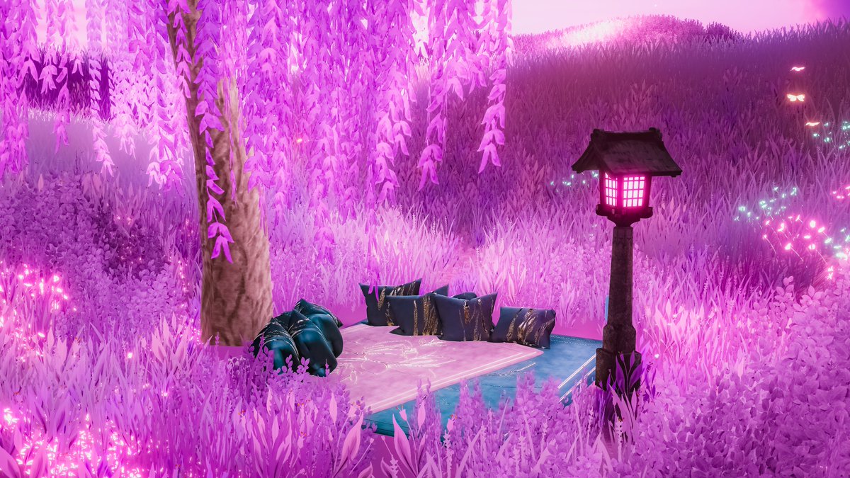 The Reflected Grove
反射の林

World : The Forgotten Bloom
Author : Lilly the cat

World URL :
vrchat.com/home/world/wrl…

#VRChat_world紹介 #Neo写真