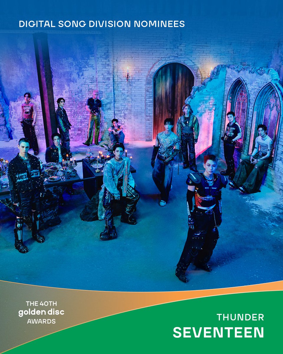 _GoldenDisc's tweet image. The 40th #GoldenDiscAwards Best Digital Song nominees

#ROSE @numberoneHQ
#SEVENTEEN @pledis_17
#Woody
#ZOZAZZ

The 40th Golden Disc Awards
🗓️2026.01.10(Sat)
📍TAIPEI DOME

#40thGDA #디지털음원부문 #BestDigitalSongDivision
#골든디스크어워즈 #Goldendiscawards

*Nominees are…