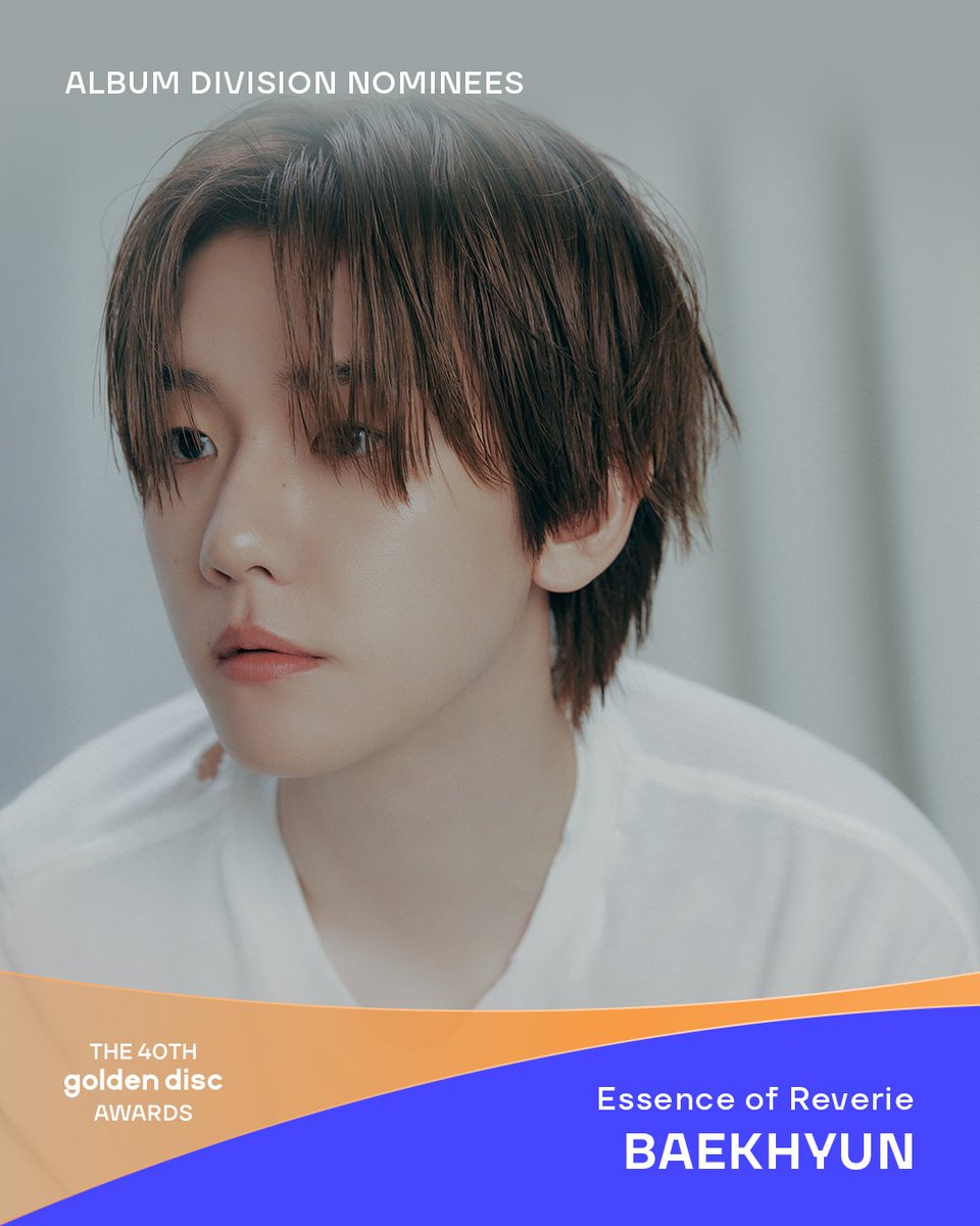 _GoldenDisc's tweet image. The 40th #GoldenDiscAwards Best Album nominees

#andTEAM @andTEAMofficial
#aespa @aespa_official
#ATEEZ @ATEEZofficial
#BAEKHYUN @BAEKHYUN_INB100

The 40th Golden Disc Awards
🗓️2026.01.10(Sat)
📍TAIPEI DOME

#40thGDA #음반부문 #BestAlbumDivision
#골든디스크어워즈…