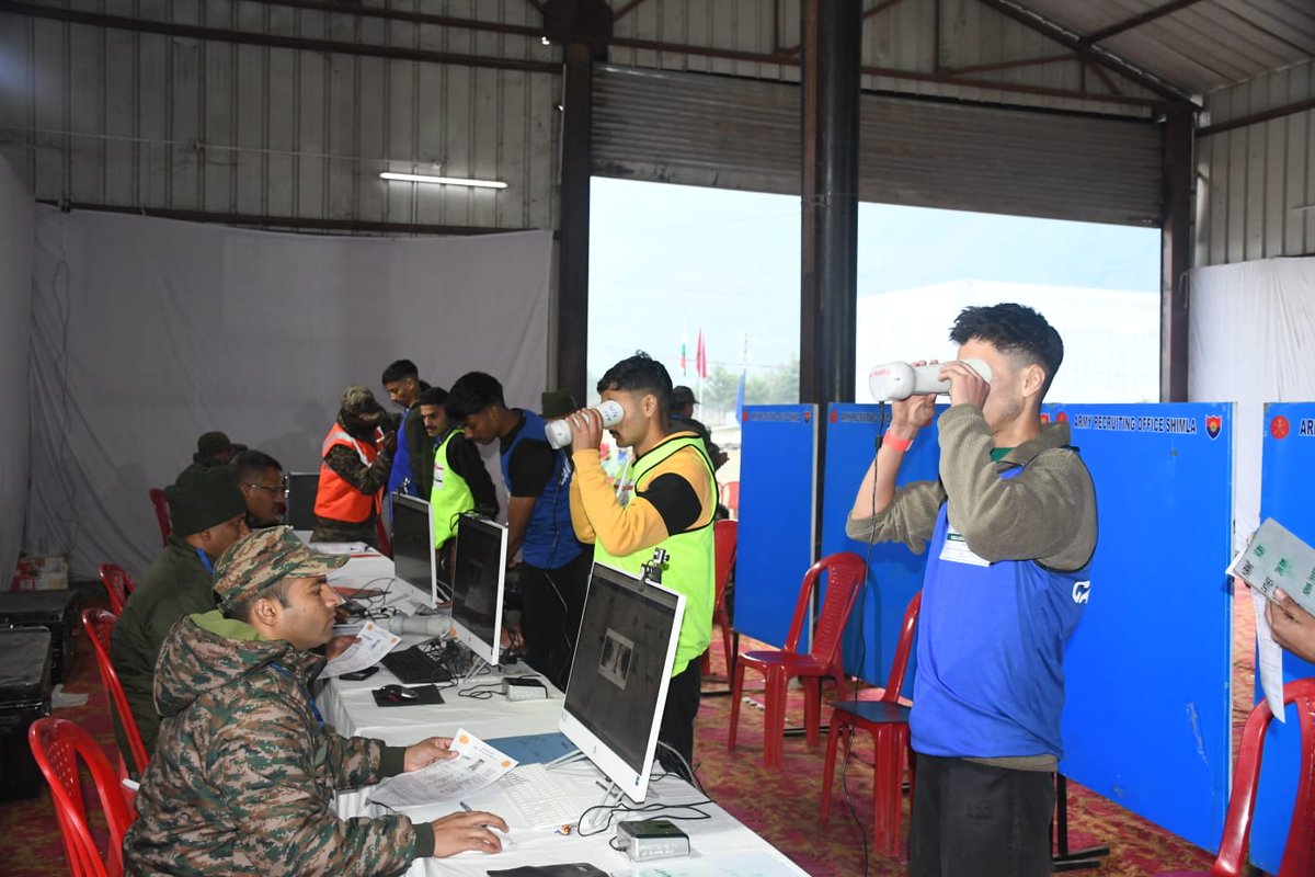 suryacommand's tweet image. &quot;𝗪𝗵𝗲𝗿𝗲 𝗣𝗮𝘁𝗿𝗶𝗼𝘁𝗶𝘀𝗺 𝗶𝘀 𝗮 𝗧𝗿𝗮𝗱𝗶𝘁𝗶𝗼𝗻&quot;

The Agniveer Recruitment Rally at #Averipatti, #RampurBushahr saw more than 2500 young aspirants from #Shimla and #Solan to the high valleys of #Kinnaur and #Sirmaur step forward with passion and confidence to join the…