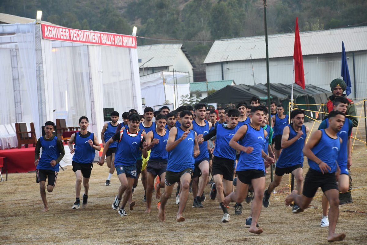 suryacommand's tweet image. &quot;𝗪𝗵𝗲𝗿𝗲 𝗣𝗮𝘁𝗿𝗶𝗼𝘁𝗶𝘀𝗺 𝗶𝘀 𝗮 𝗧𝗿𝗮𝗱𝗶𝘁𝗶𝗼𝗻&quot;

The Agniveer Recruitment Rally at #Averipatti, #RampurBushahr saw more than 2500 young aspirants from #Shimla and #Solan to the high valleys of #Kinnaur and #Sirmaur step forward with passion and confidence to join the…