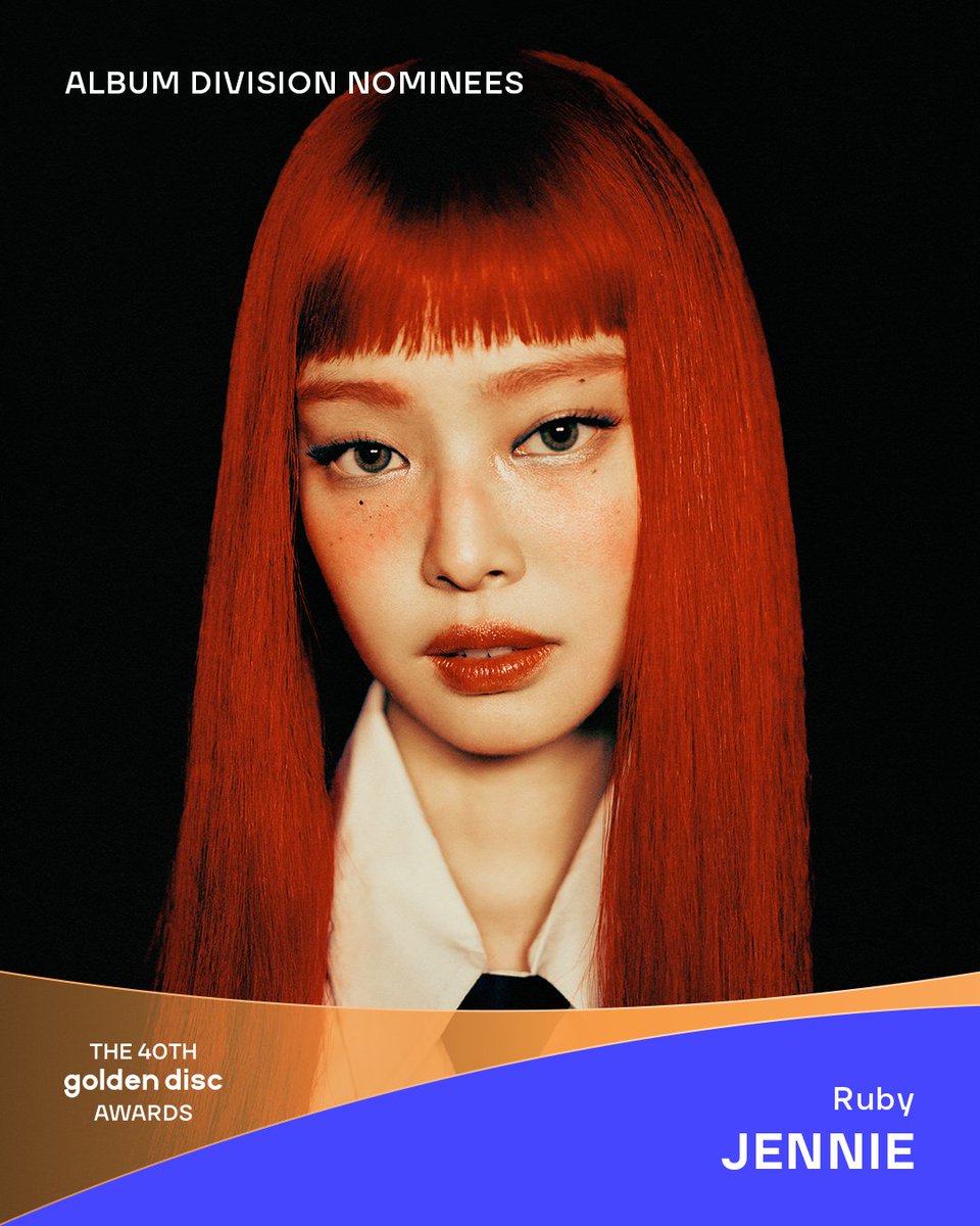_GoldenDisc's tweet image. The 40th #GoldenDiscAwards Best Album nominees

#IVE @IVEstarship
#JENNIE @Jennie_HQ
#Jin @bts_bighit
#NCTDREAM @NCTsmtown_DREAM

The 40th Golden Disc Awards
🗓️2026.01.10(Sat)
📍TAIPEI DOME

#40thGDA #음반부문 #BestAlbumDivision
#골든디스크어워즈 #Goldendiscawards

*Nominees are…