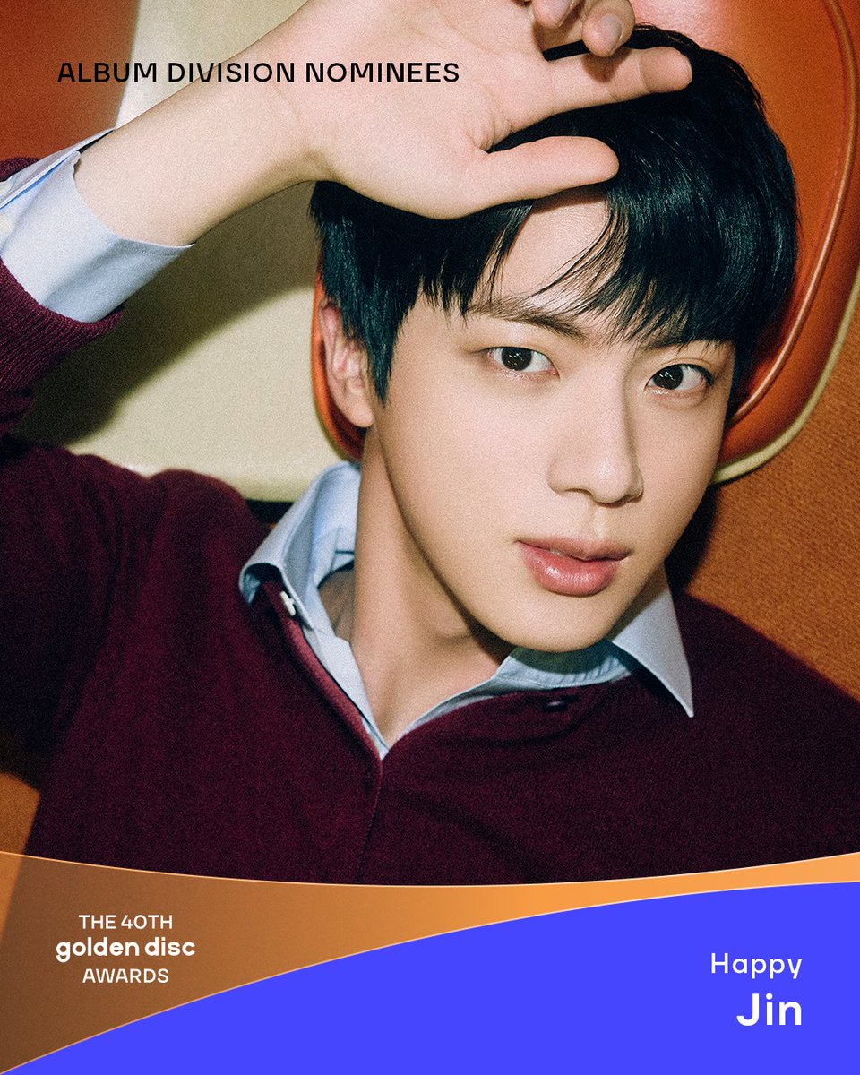 _GoldenDisc's tweet image. The 40th #GoldenDiscAwards Best Album nominees

#IVE @IVEstarship
#JENNIE @Jennie_HQ
#Jin @bts_bighit
#NCTDREAM @NCTsmtown_DREAM

The 40th Golden Disc Awards
🗓️2026.01.10(Sat)
📍TAIPEI DOME

#40thGDA #음반부문 #BestAlbumDivision
#골든디스크어워즈 #Goldendiscawards

*Nominees are…