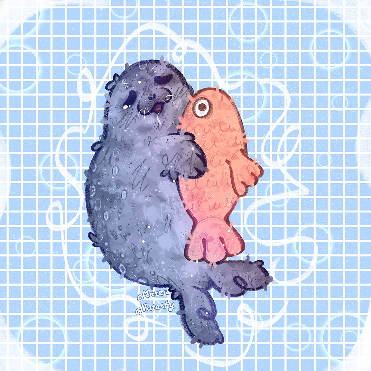 MarruNatashy's tweet image. 💤🐟Sleeping🐟💤
#sealtwt