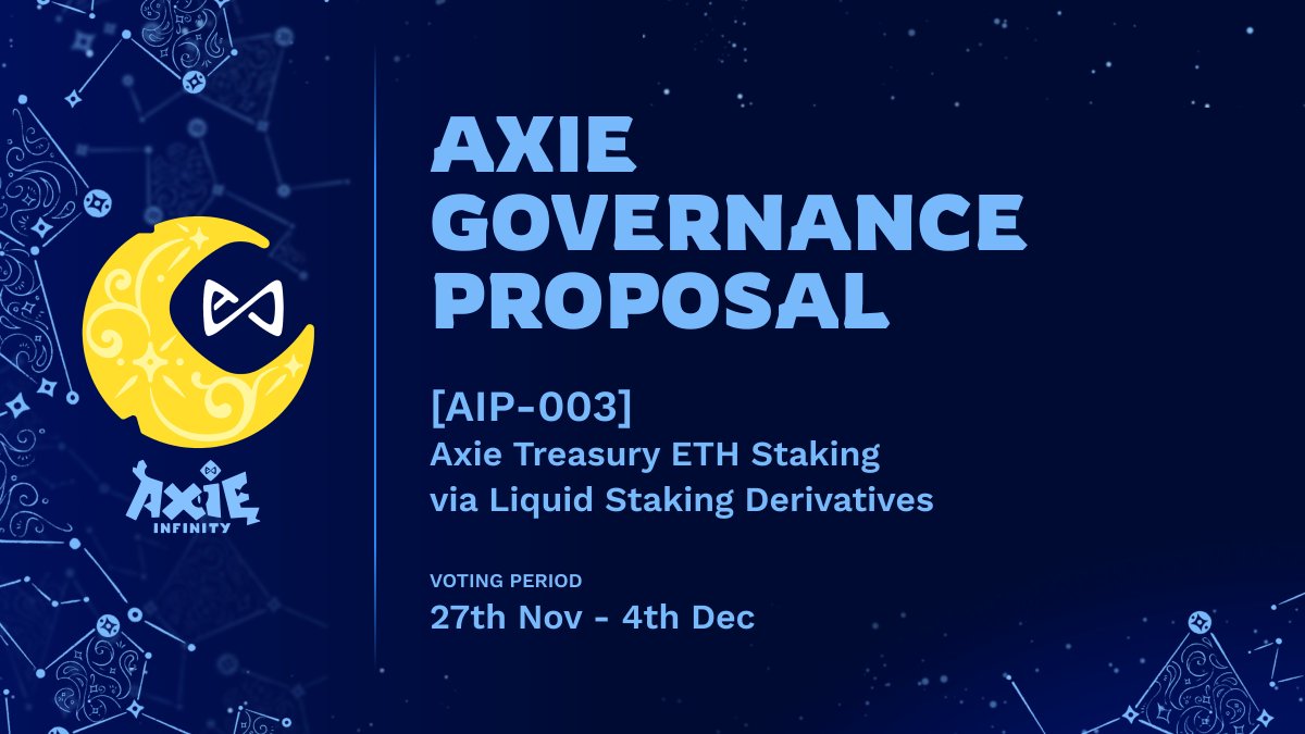 AIP-003 Voting Power Snapshot Complete!

Lunacians, we’re almost ready to vote.

The Voting Period starts Thursday, 27 November 2025 at 22.00 PHT | 09.00 EST and will be open for seven days.

Note: With the voting power snapshot taken, you'll soon be able to delegate your Voting