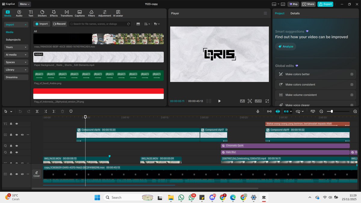 The_signn's tweet image. Project #339 — On Progress 
 konten yang tidak hanya menyampaikan data dengan jelas, tetapi juga terasa eksklusif, timeless.
Terbuka untuk kolaborasi eksklusif dalam produksi konten sosial media, korporat, pemerintahan, serta proyek B2B berskala besar.
WA: wa.me/6285117758540