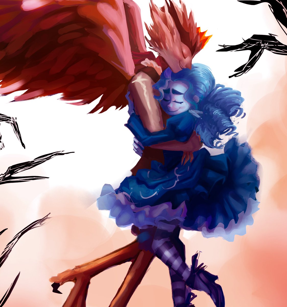 Me gusto mucho este concept y lo dibuje con los diseños actuales jjj  #frankelda #Herneval #SoyFrankelda es de mis películas favoritas y estoy esperando poder verla en mi país. 🥹
.
.
.
.
.

<a href="/CinemaFantasma/">Cinema Fantasma</a>