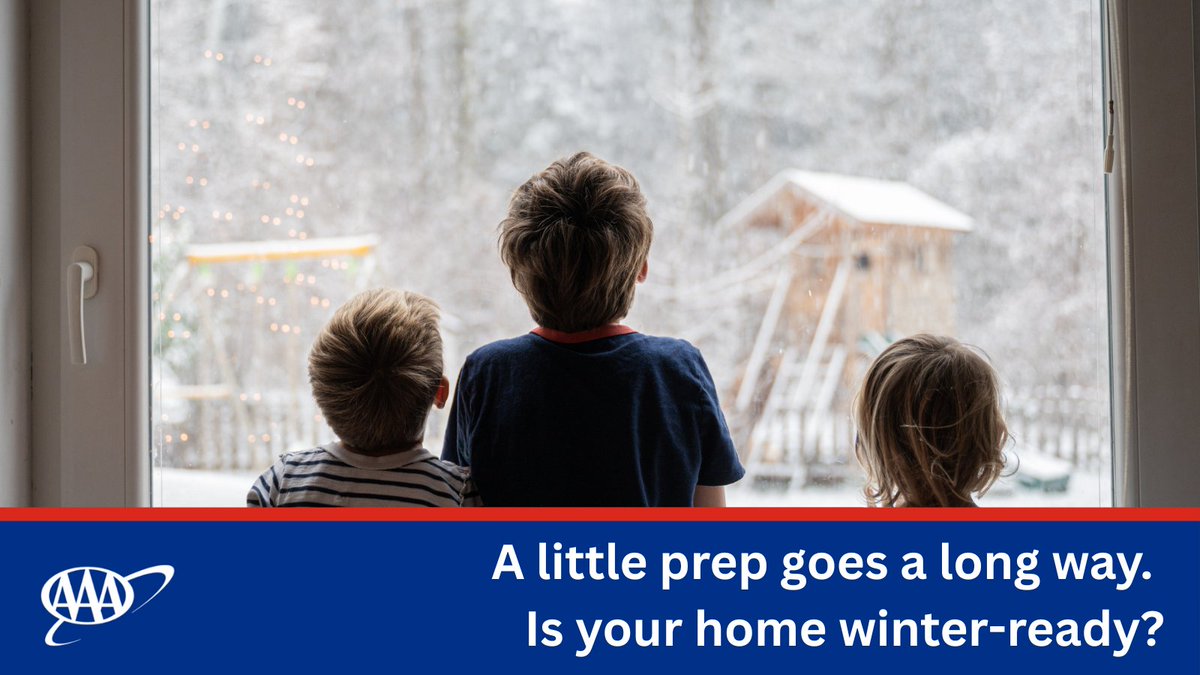 AAAMDNews's tweet image. 🏠Before Old Man Winter arrives in full force, conduct a quick home check of insulation, roof, gutters and plumbing. Getting prepared now for the winter ahead can save you from big headaches later. #AAAInsurance #AAATipsforHomeowners