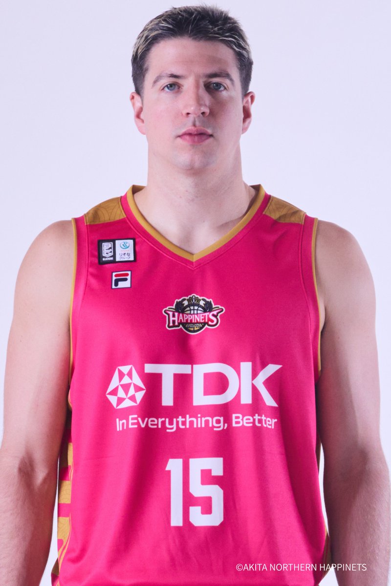 お知らせ】 秋田ノーザンハピネッツでは、#タナー・ライスナー 選手を