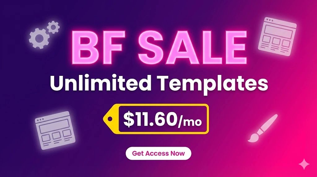 🔥 UNLIMITED Design Assets for $11.60/mo?

Yep, Black Friday is here! 🤯 Save 40% on themes, plugins &amp; graphics.

Get the full details &amp; grab the deal 👇 blog.jlvextension.com/recommended/mo…

#BlackFriday #WebDesign #BFCM