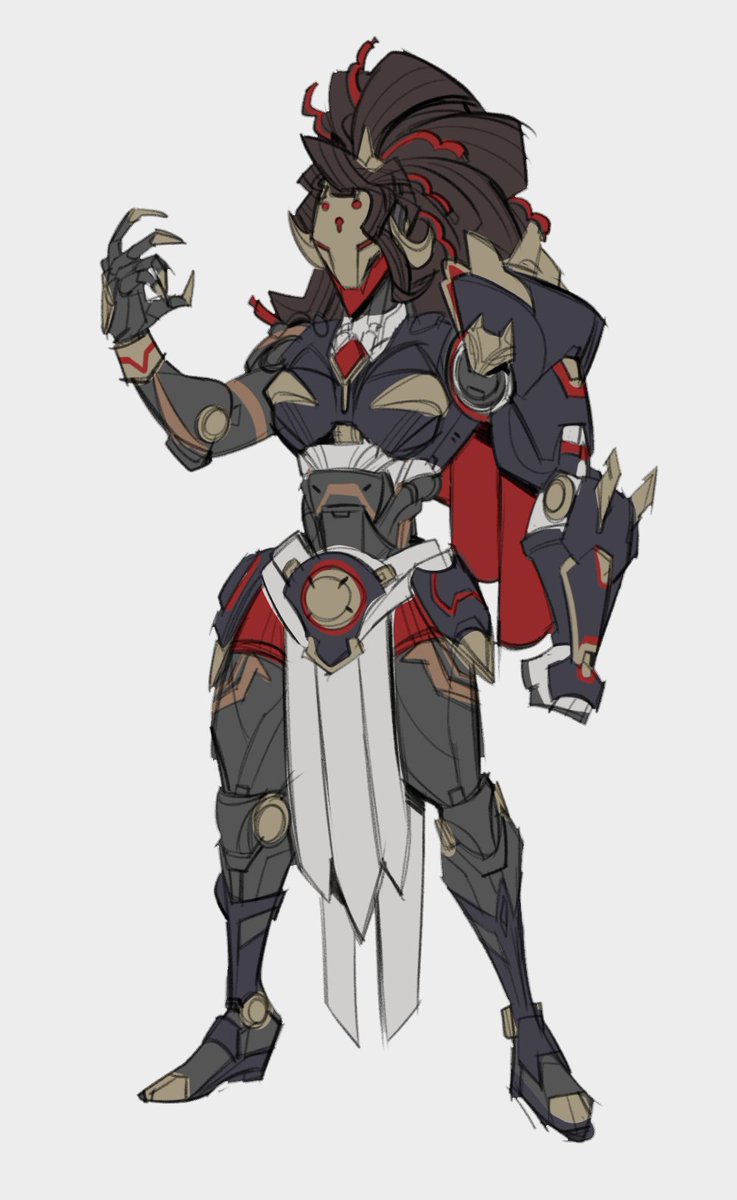 diverwizard's tweet image. vendetta as an omnic for fun