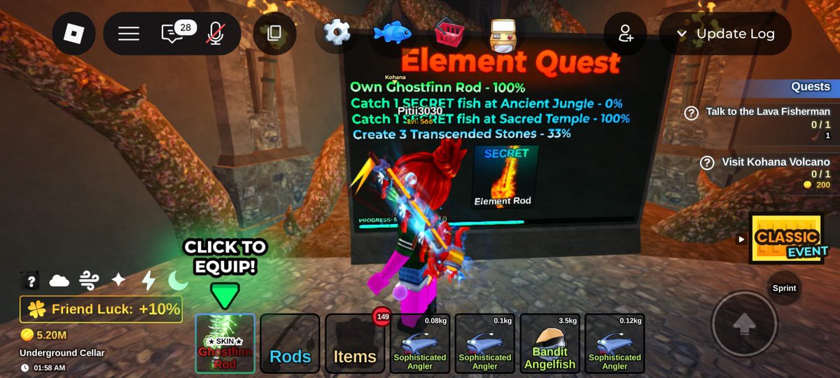 pitii30's tweet photo. @FishitROBLOX Ini gmna @TalonMidnight ngebug padahal saya udh selesai misi https://t.co/e6tAIQXMrk