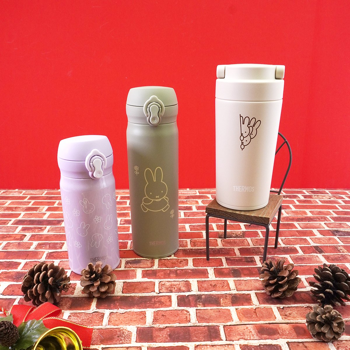○2025年12月6日（土）発売！miffy style限定サーモスシリーズ