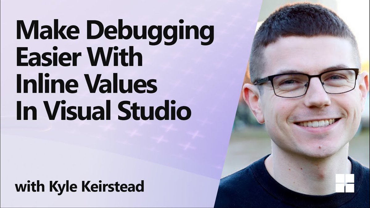 VisualStudio's tweet image. Just released on our Visual Studio YouTube channel... Kyle Keirstead takes us on a walkthrough of using inline values in #VisualStudio 2026—covering return statements, conditionals, loops, and method calls—and learn how Copilot makes understanding them easier. Drop in. 🎥…