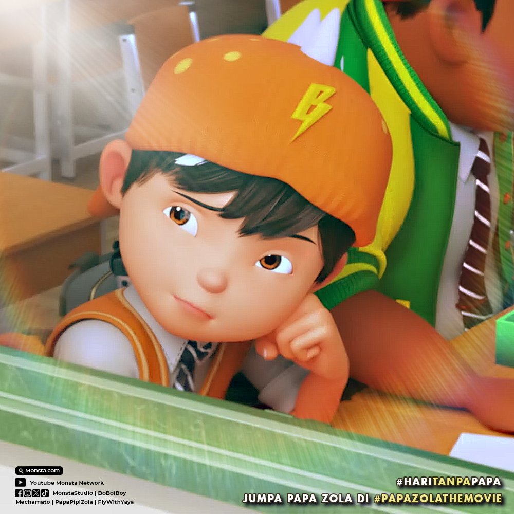 BoBoiBoy's tweet image. #ApaKhabarCikguPapa ❓

Rasa macam dah lama sangat kitorang merantau galaksi. Balik-balik je, tengok kelas pun dah sunyi tanpa Cikgu Papa...

Dulu setiap pagi mesti dengar suara dia: &quot;FOKUS WAHAI ANAK MUDA! HEI DAH TIDUR 8 JAM PUN, MASIH MENGANTUK KE?! KENA BERHIBERNASI KE BARU…
