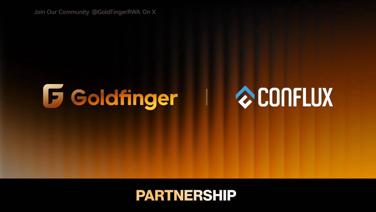 GoldFingerRWA's tweet image. We’re thrilled to announce a new collaboration with @Conflux_Network, a leading Layer 1 blockchain operating in alignment with applicable Chinese regulatory frameworks and powered by a hybrid PoW/PoS consensus model.

Through this partnership, we will explore pathways to connect…