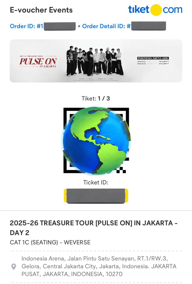 Putrirawks's tweet image. Janji ke Asahi buat dateng (lagi) KALO venuenya di IA (lagi). Sempet galau mau box atau cat 1 tapi ngeliat box dikandangin gitu dan kata temen yang nonton NCT kurang bebasss.