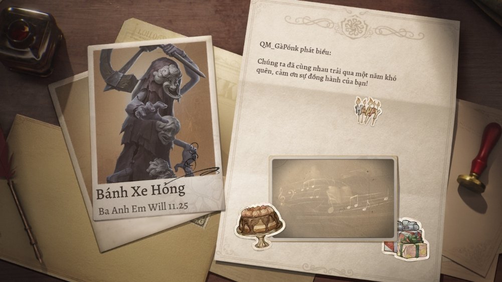 vbmaithi's tweet image. Tôi đang chơi Identity V. Bạn nghĩ đó là game ư?