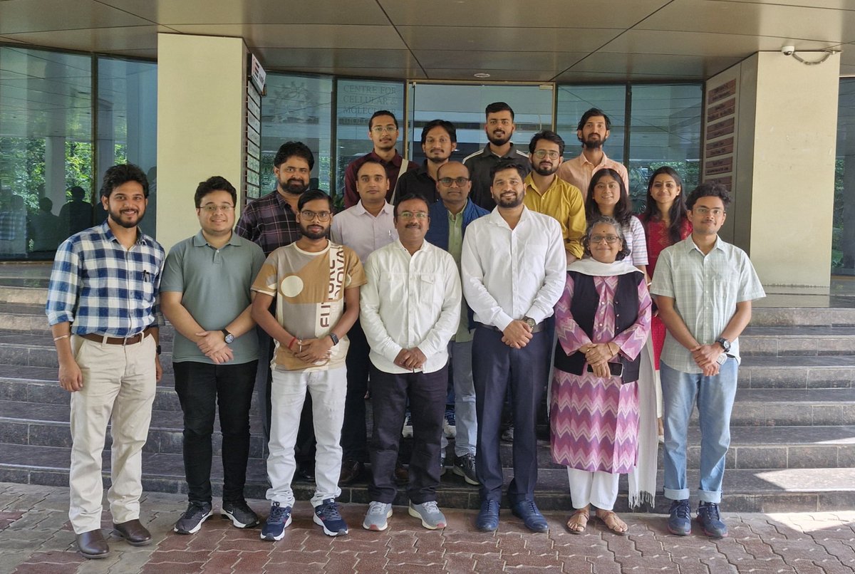ccmb_csir's tweet image. Glimpses from the latest skill development program on Advanced Biophysical Tools for Protein-DNA/Biomolecular Interactions. This was one with training on various spectroscopy, calorimetry and interferometry tools.
@CSIR_IND