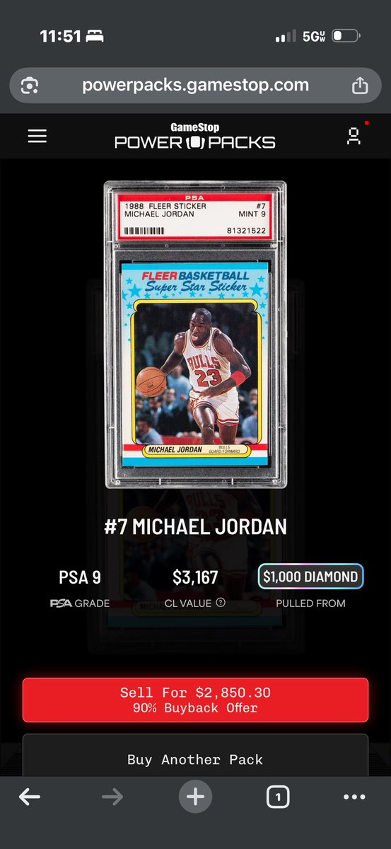 mealprep1234567's tweet image. Holy crap @gamestop @powerpacks I’ve been trading and ripping power packs for bout 6 hours and finally ripped a couple
Diamonds. Got the first traded to go bigger and got the bigger. Holy crap!
Do I dare trade again?
Thank you!!!
