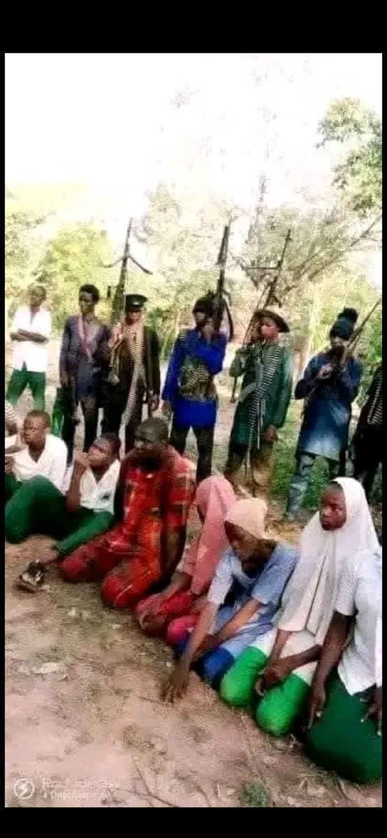 _hafsat_paki's tweet image. BREAKING:
For the first time, a photo of the school students abducted by armed bandits in Kebbi State has appeared in the media.

May Allah destroy each and every one that has anything to do with the insecurity going on in Nigeria 🙏