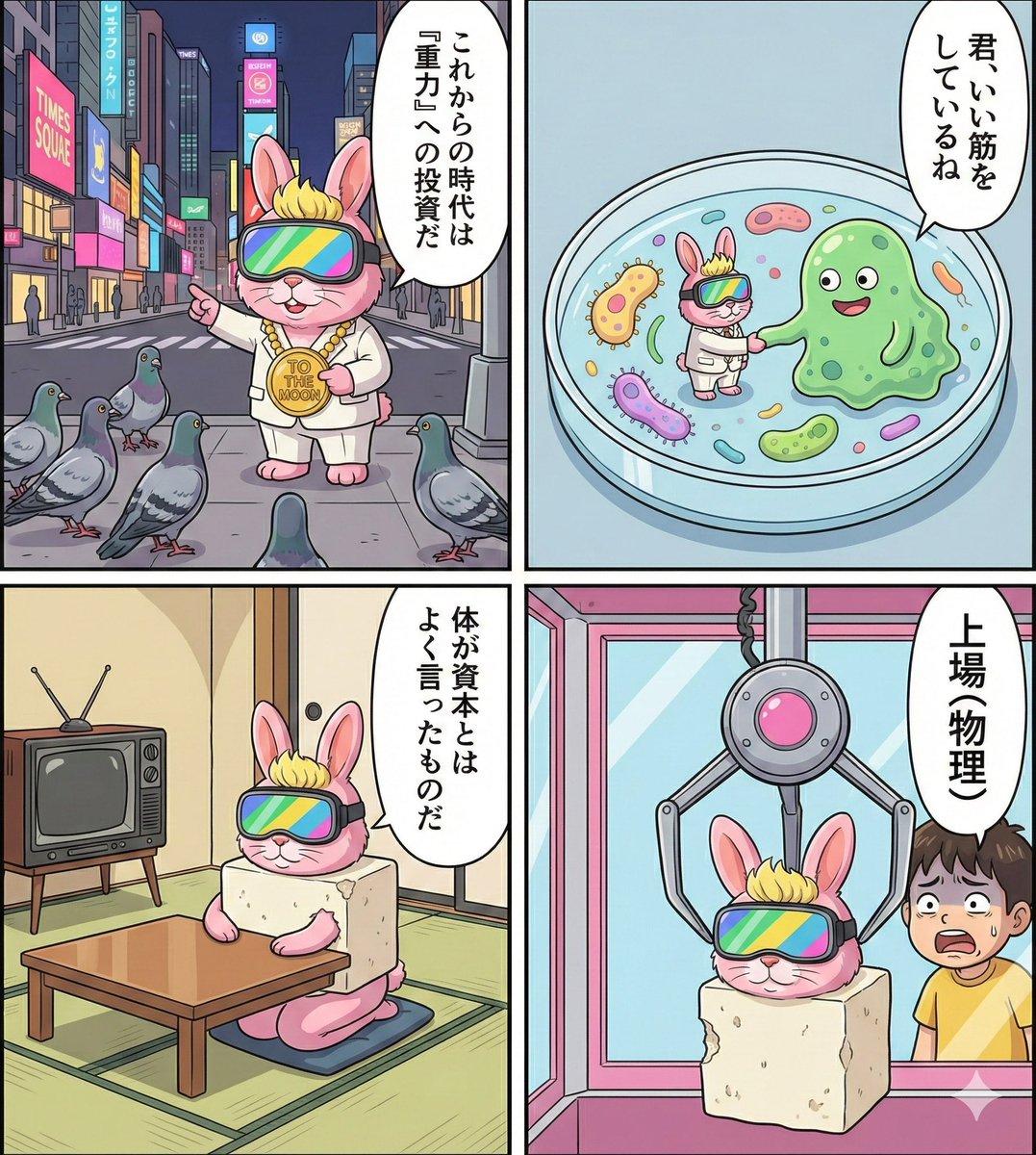 Moon_Bit_com's tweet image. 【これからの資産運用】

▶︎君、いい筋しているねww

#元気ラジオ #元気クリエイティブ #geminiatwork