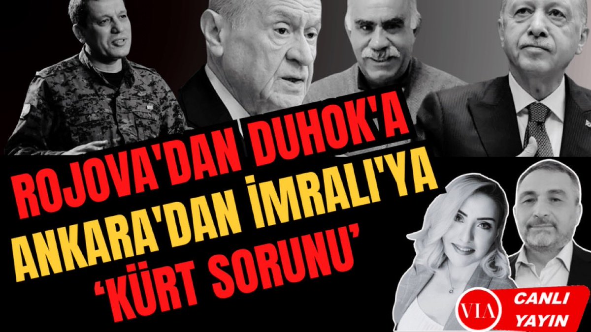 🔴Mazlum Abdi Dünya Sahnesinde, Komisyon İmralı’da: Sıradaki Adım Ne Olacak? 

youtube.com/live/ypJyg07rb…

<a href="/AlinOzinian/">Alin Ozinian</a> <a href="/AydinSezer06/">Aydın Sezer</a>