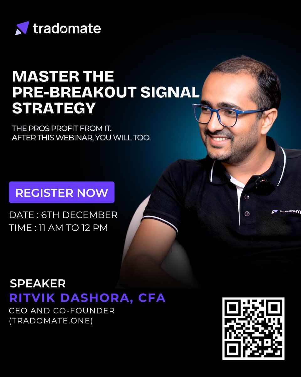 tradomateOne's tweet image. Our last webinar exploded… and you wanted more.

So here it is!

This one reveals the strategy built to catch profit zones before the breakout takes off.

If you want to enter early, exit cleaner, and stop guessing…

Grab your seat here: luma.com/hi6xcvjv

Your next…