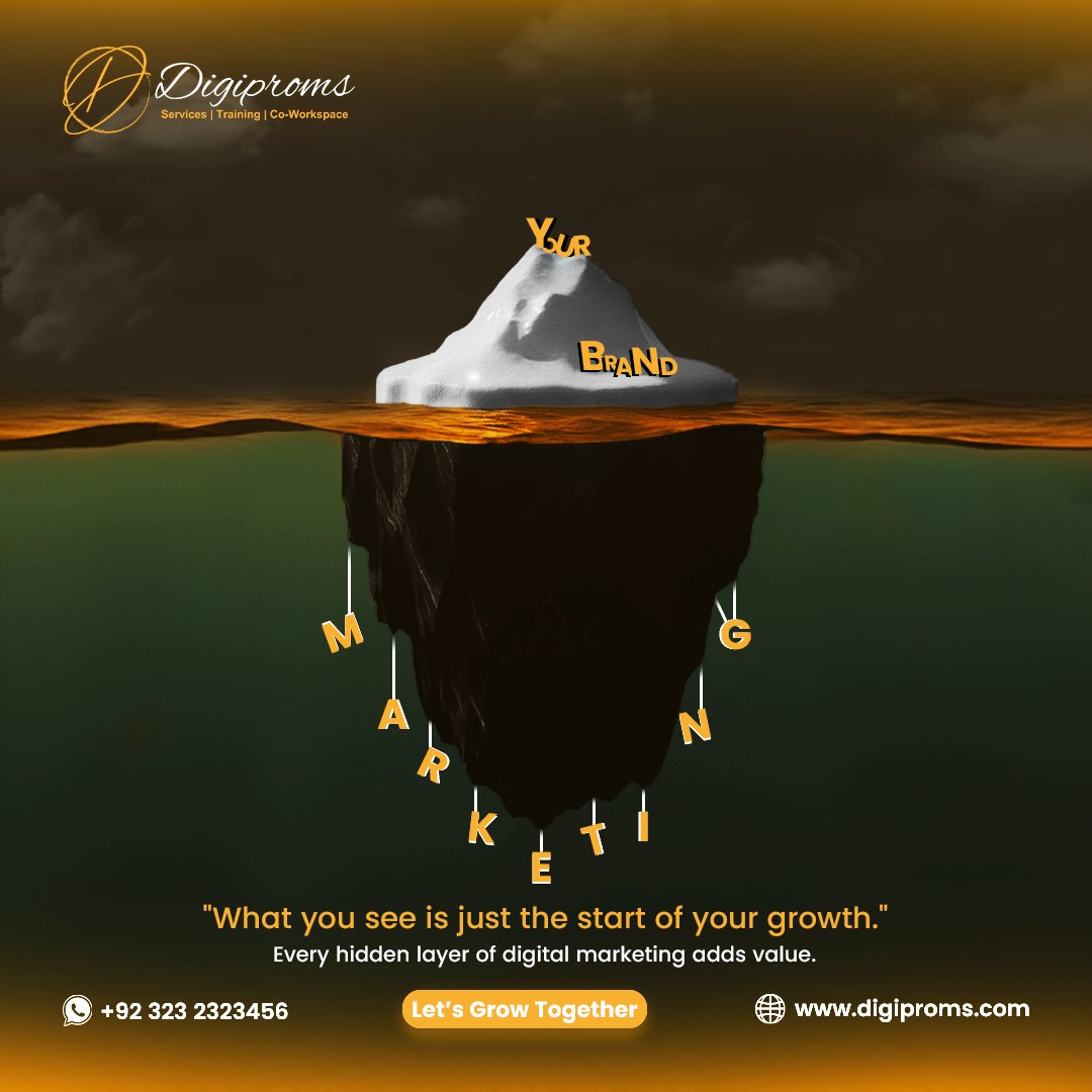 digipromsagency's tweet image. Most see marketing as logos &amp;amp; posts. Real growth? It’s the invisible layers: strategy, ads, SEO, funnels, and analytics. 
At #Digiproms, we build systems that move your brand from awareness to loyalty.
📞 +92 323 2323456 
 🌐 digiproms.com

#DigitalMarketingAgency