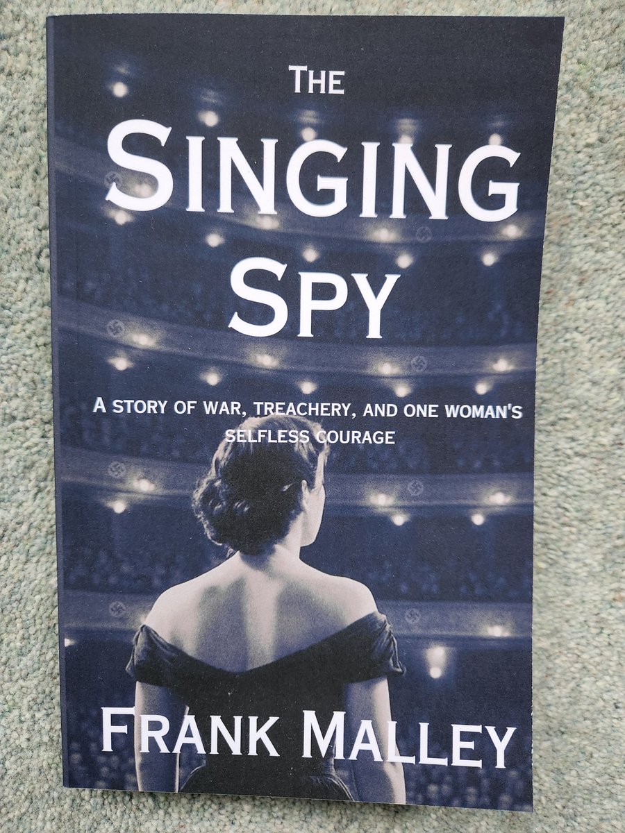 "A cracking wartime thriller full of humanity, horror, and thoroughly entertaining" - 5*star Goodreads review of The Singing Spy. Available on #Kindle and in paperback from Amazon. Free via #KindleUnlimited 
#espionage #histfic #BooksWorthReading