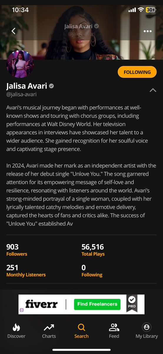 paulasenyom's tweet image. Let’s make it’s 1k guys, I know we can do it✔️
Let’s go follow @JalisaAvari on Audio Mack 💃💃💃