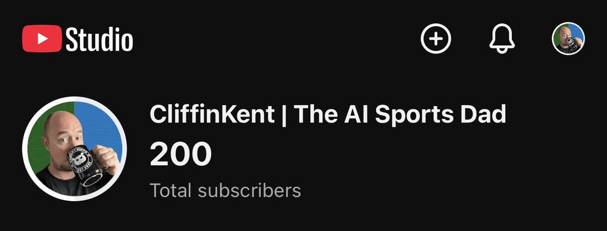 Waking up to this today 😃 

200 Subs on YouTube! Not bad for a knackered Dad 😂 

What’s brightening your morning squad?