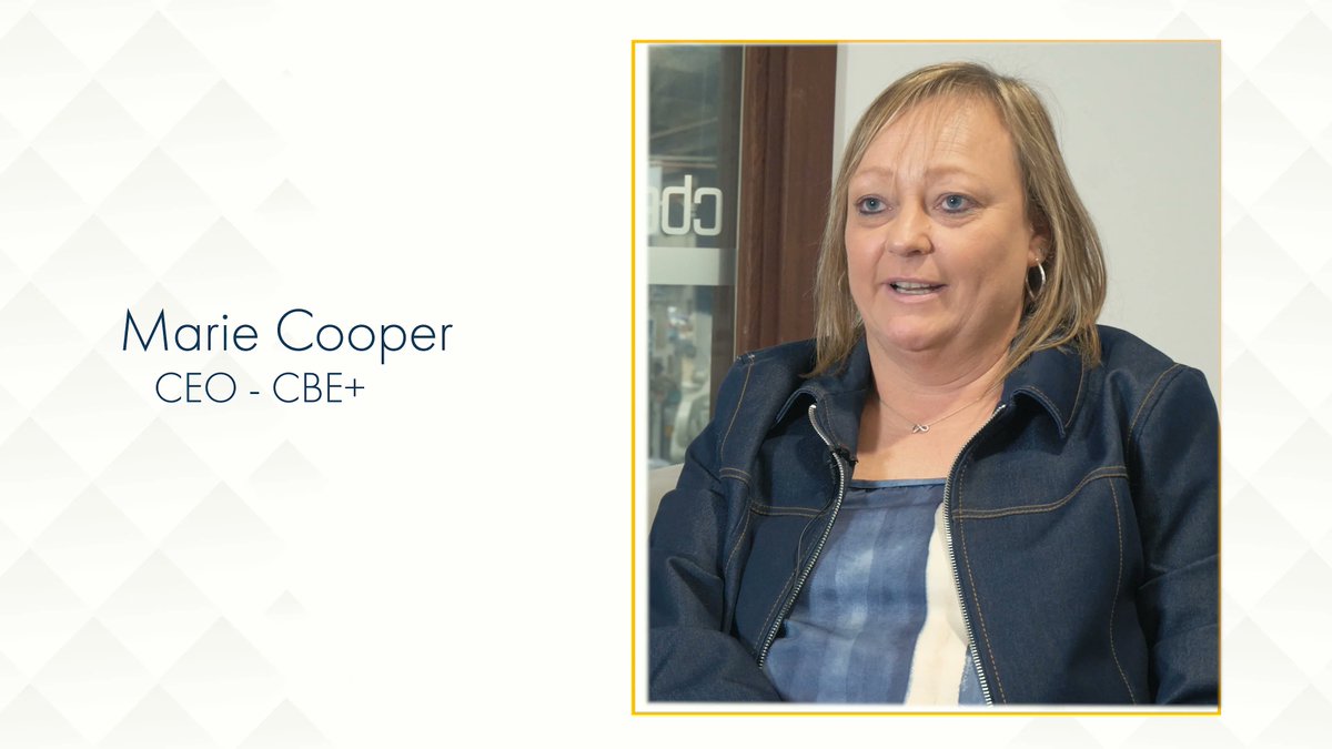 MattSW19's tweet photo. “Life changing” and “game changing” That’s how Marie Cooper, CEO of CBE+, describes her Vistage experience.

 Marie’s story shows the impact of having the right people around you. https://t.co/u3qprDMYv3 https://t.co/6OyfoodQT1