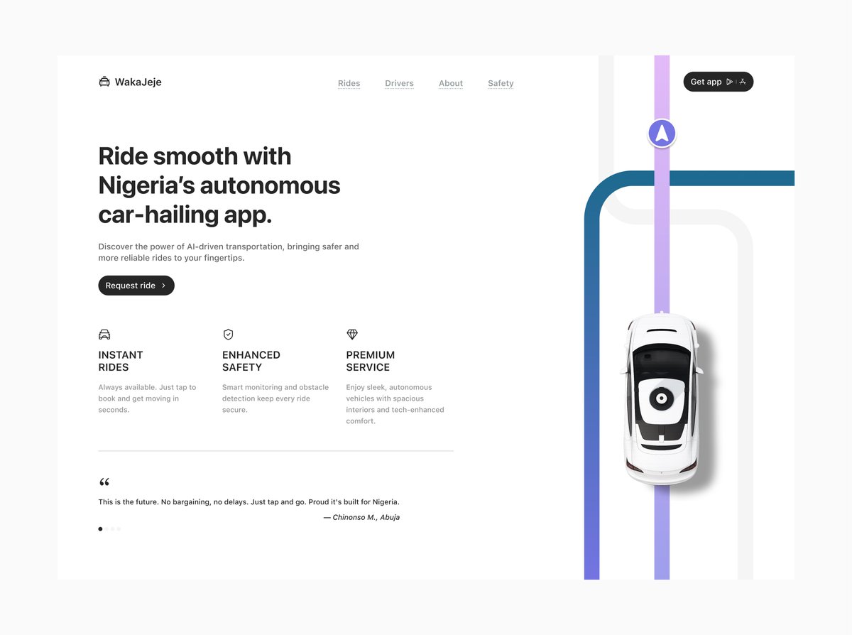 _nanasommy_'s tweet image. Hero section for Wakajeje