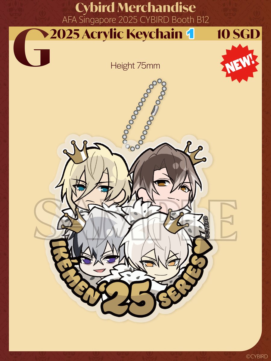 2️⃣Days Left Until #AFASG25!

🛍️Got your eye on some fabulous merch?
Check out the Merch Menu before shopping at our Booth!

The ikémen are waiting for you!

See you soon✨

📍11/28-30
CYBIRD Booth B12
Suntec Convention &amp; Exhibition Centre
Singapore

#cybird #otome
<a href="/animefestasia/">Anime Festival Asia (AFA)</a>