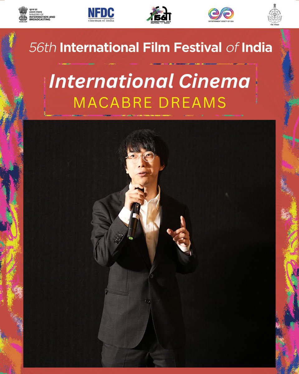 Sharing screening glimpses from the India Premiere of The Invisible Half, directed by Masaki Nishiyama and featured under Macabre Dreams at 56th IFFI. 

This 106-minute Japanese film brought a haunting and atmospheric narrative to the festival, offering audiences a gripping