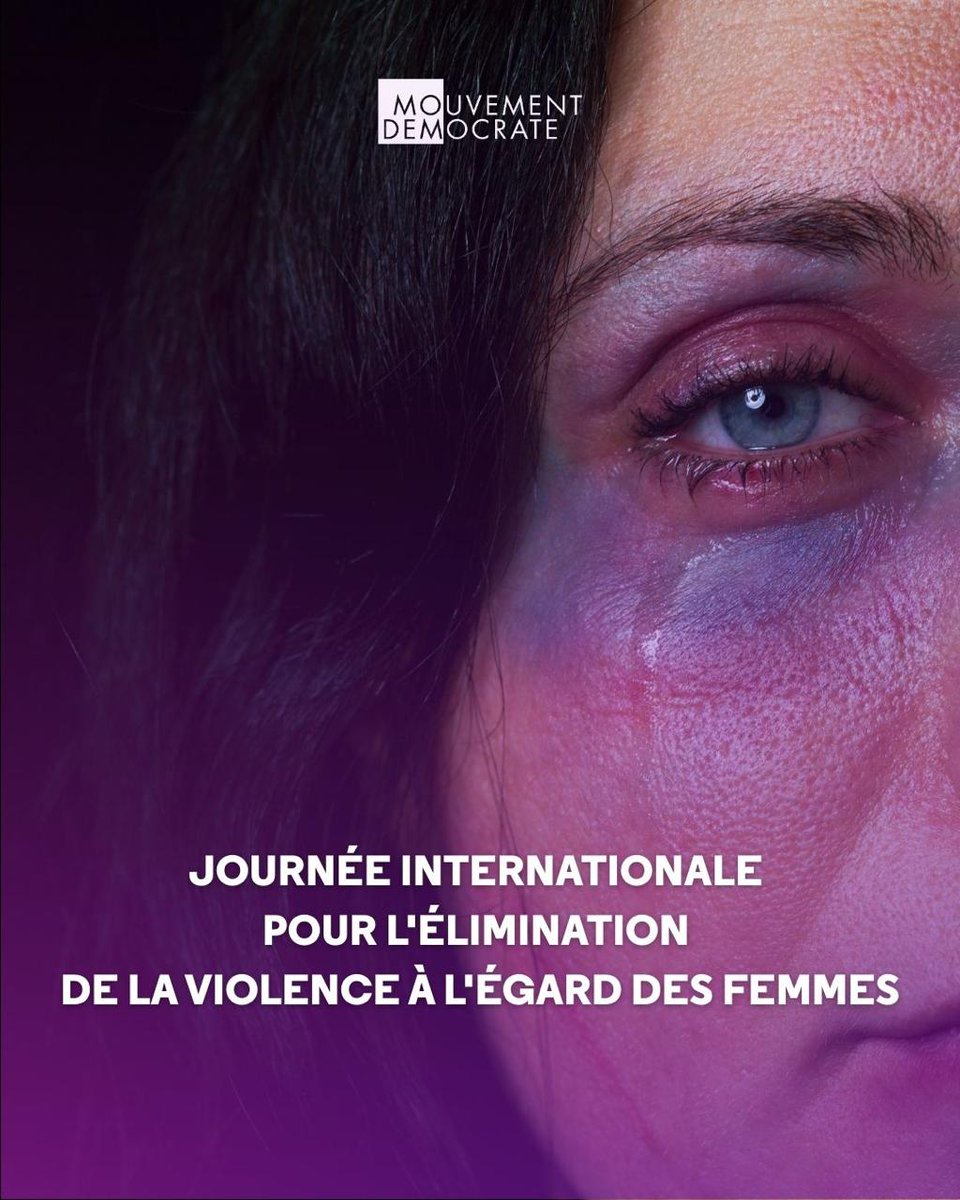 MoDem's tweet image. En cette journée du #25Novembre, nous rappelons que les violences faites aux femmes restent une réalité trop présente.

Informer, protéger et agir ensemble : c’est ainsi que nous ferons reculer les violences sexistes et sexuelles.
#VSS 💜