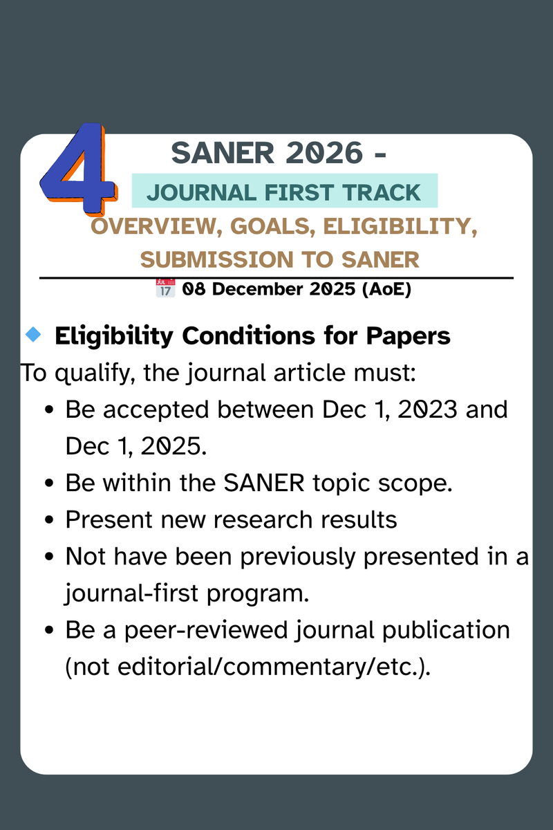 IEEE SANER tweet media