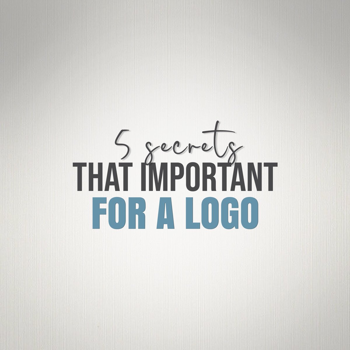 Vectsultan's tweet image. 1. 𝗦𝗶𝗺𝗽𝗹𝗶𝗰𝗶𝘁𝘆 𝗪𝗶𝗻𝘀
The best logos aren’t complicated—they’re clean, clear, and instantly recognizable.

#logodesign #logo #LogoSecrets #secretoflogo #logodesigner #graphicdesigner #Pakistan #logosrules