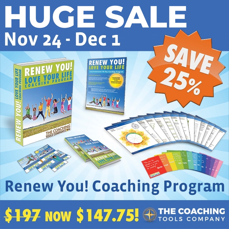 ToolsForCoaches's tweet image. 💖 WOW! Black Friday Sale: Save over $49 on this Done-For-You 90 Day Coaching Program in a Box. 🌱 Renew You! Love Your Life 💚 Has Everything You Need to Market, Promote and Deliver this Inspirational Experience to New and Existing Clients.
Shop Today tools.coach/BF2025-Renew