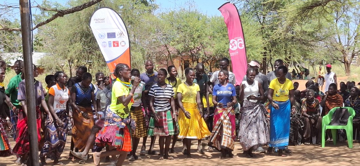 Happening now in Lotirir  parish, Loputuk sub/county, Moroto District is the Launch of the #16DaysOfActivism under the theme #EndDigitalViolenceAgainstWomenandGirls.<a href="/FIDA_Uganda/">FIDA Uganda</a> <a href="/UNFPAUganda/">UNFPA in Uganda</a> <a href="/UNDPUganda/">UNDP Uganda</a> <a href="/BRACworld/">BRAC</a> <a href="/DKinUganda/">Denmark in Uganda</a>