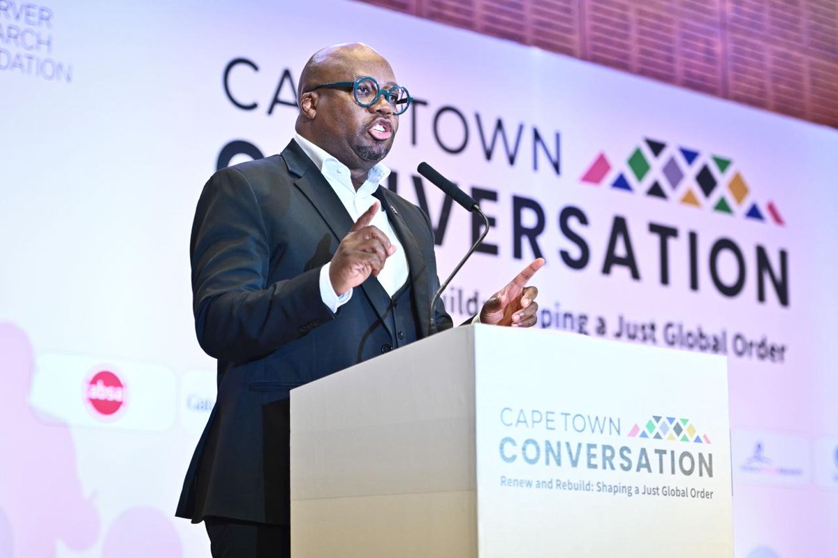 orfonline's tweet image. Renewing and reshaping the new #globalorder resonates with all of us. #Technological disruptions and #geopolitical shifts are redefining how we think about #growth.

#CapetownConversation2025