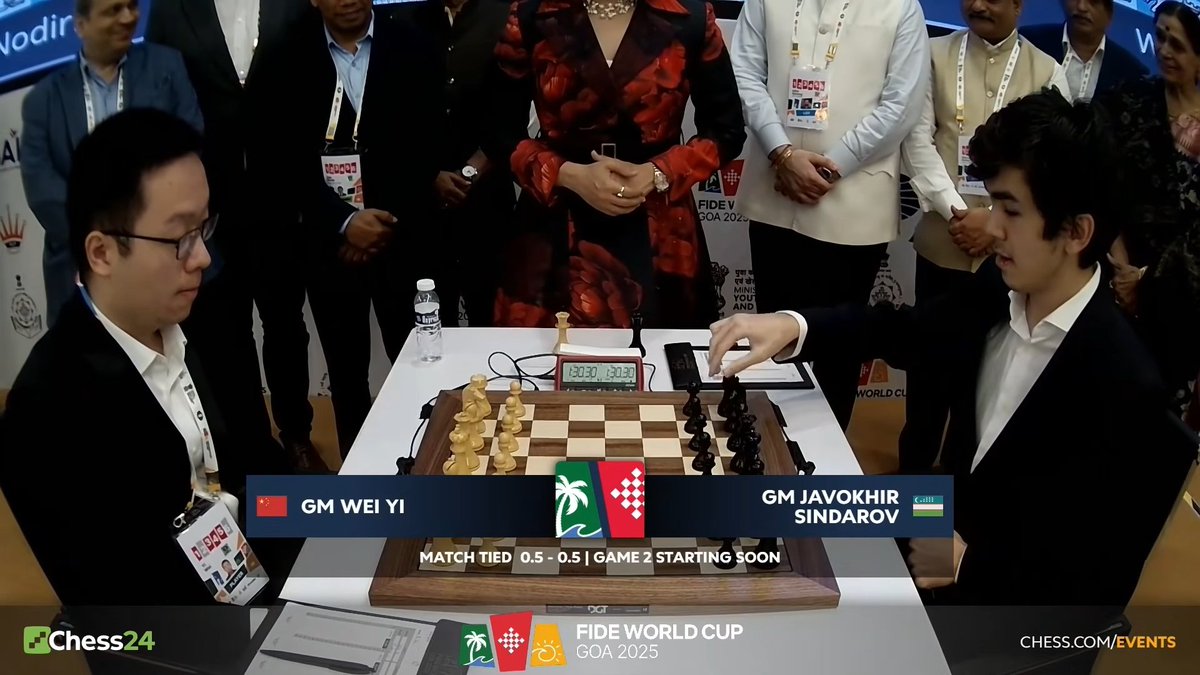 chesscom's tweet image. It all comes down to this... or tiebreaks.