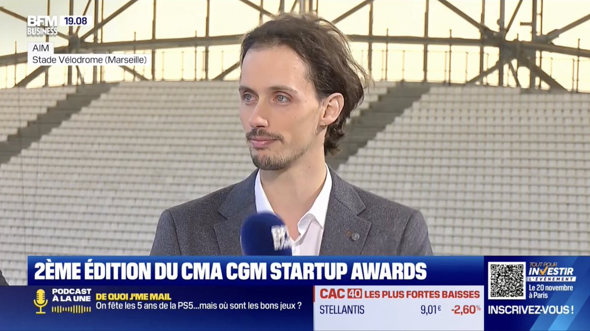 rguignar's tweet image. First time on TV 😄 I went live on BFM Business to talk about our video editing agents @TellersAI 📺

Thanks @ZeBox_ team for the invitation!