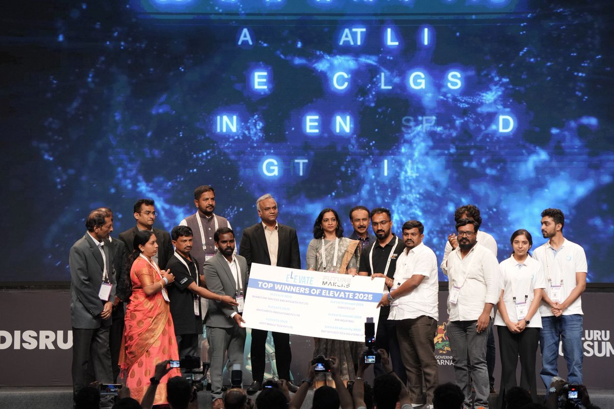 BIECentre's tweet image. BTS 2025 at BIEC was massive!
 92,478 attendees, 46,389 business visitors, 20,680 delegates and participation from 57 countries.
With 1,015 exhibitors, 663 speakers &amp;amp; 103 sessions across 10 tracks, it reinforced Karnataka as a global tech powerhouse. #BTS2025 #BIEC #TechSummit