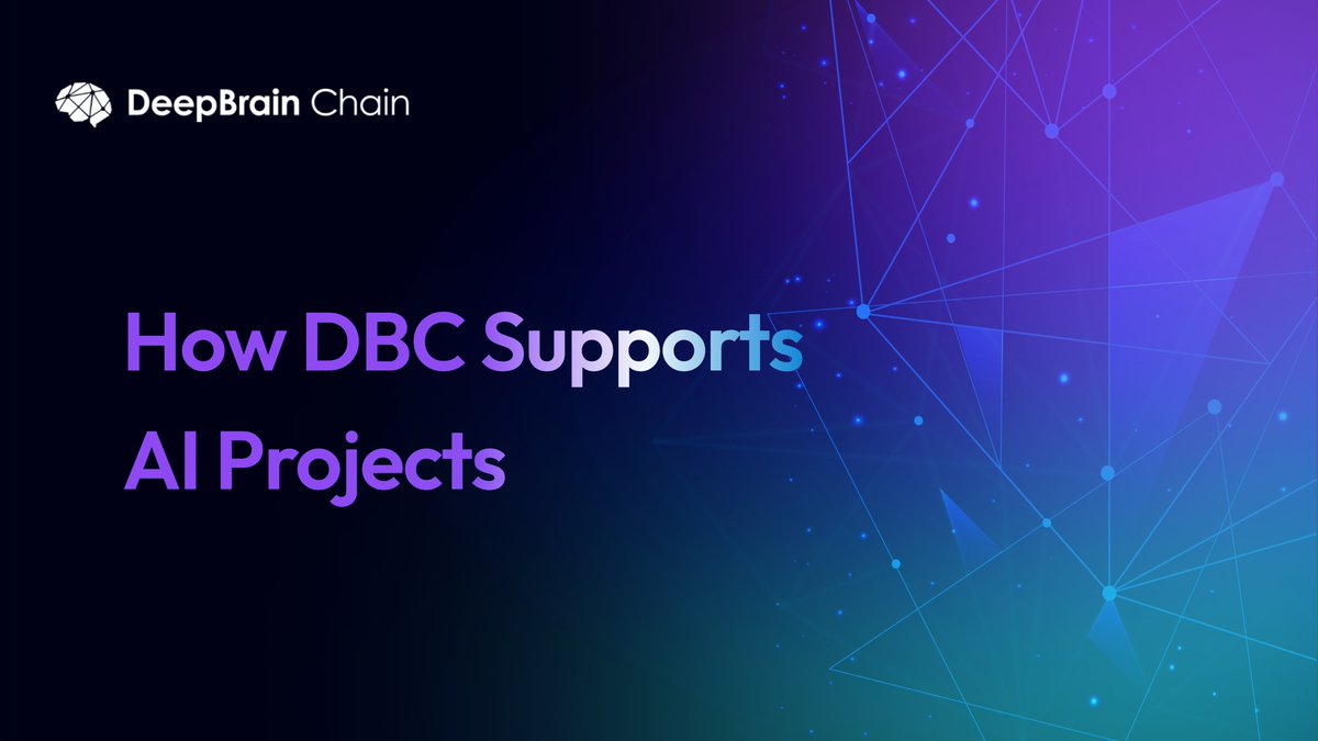 DeepBrainChain's tweet image. AI should be accessible to everyone, not just tech giants! 🌐 

Have you checked out DeepBrain Chain (DBC) the world&apos;s first AI Public Chain to democratize computing power?

Here’s how we fuel AI projects:
1. Issuing Tokens &amp;amp; Smart Contracts 💰 
2. Running AI Models Decentralized…
